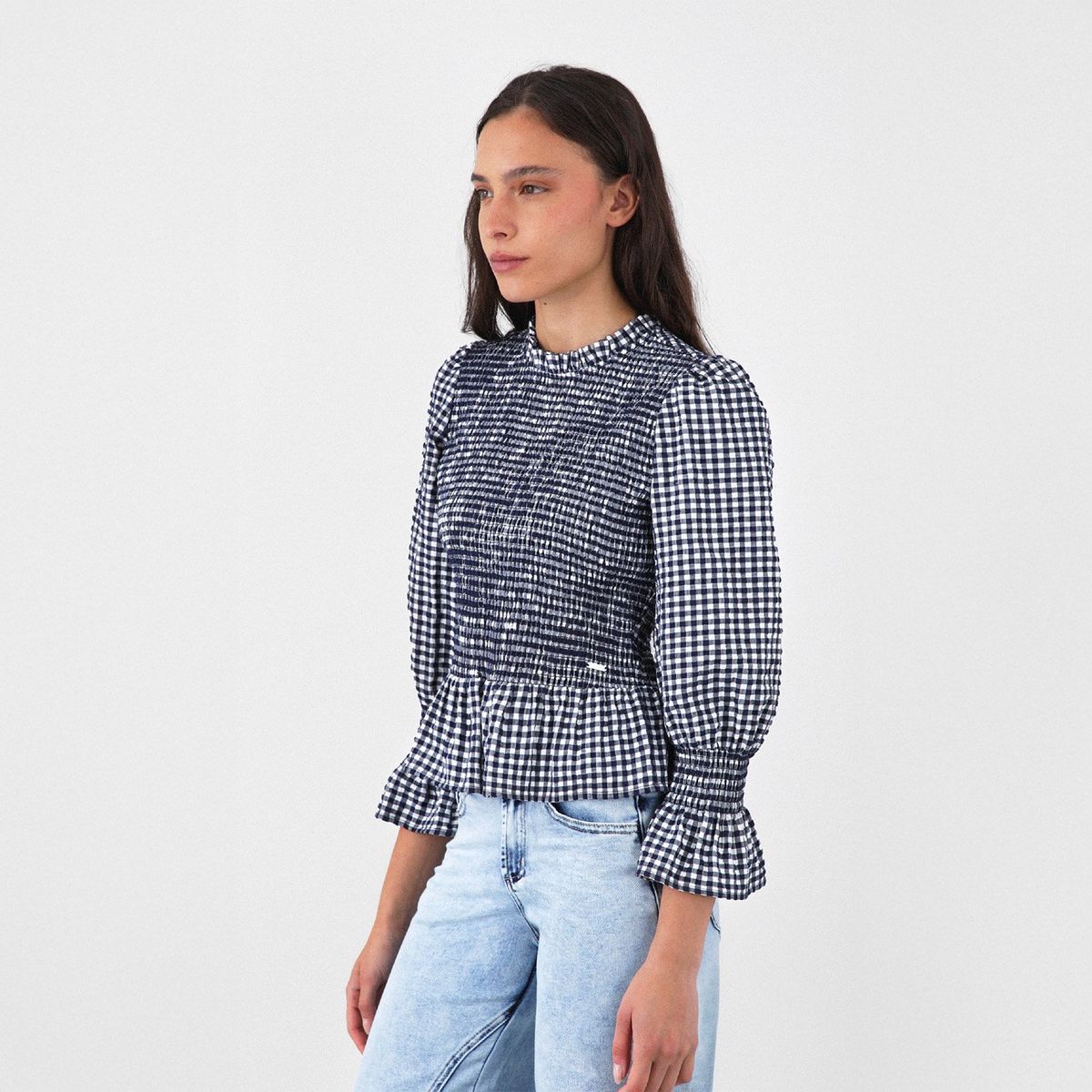 RAINDOOR - Blusa Manga Larga Algodón Mujer Raindoor