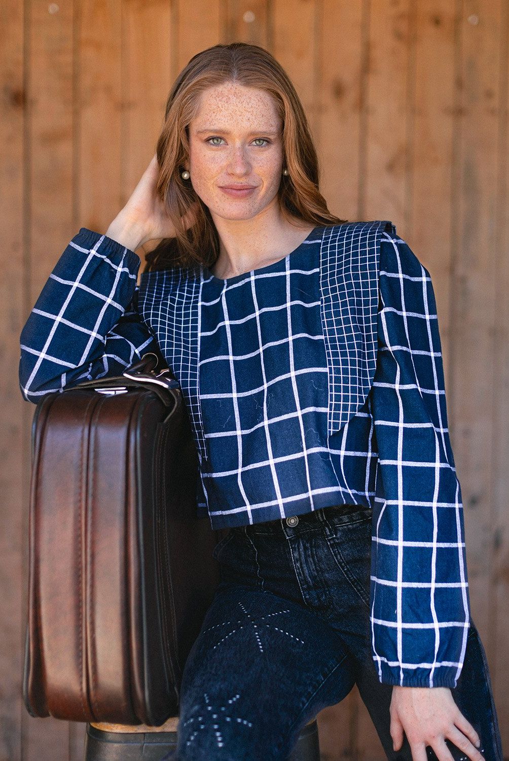 RAINDOOR - Blusa Manga Larga Algodón Mujer Raindoor