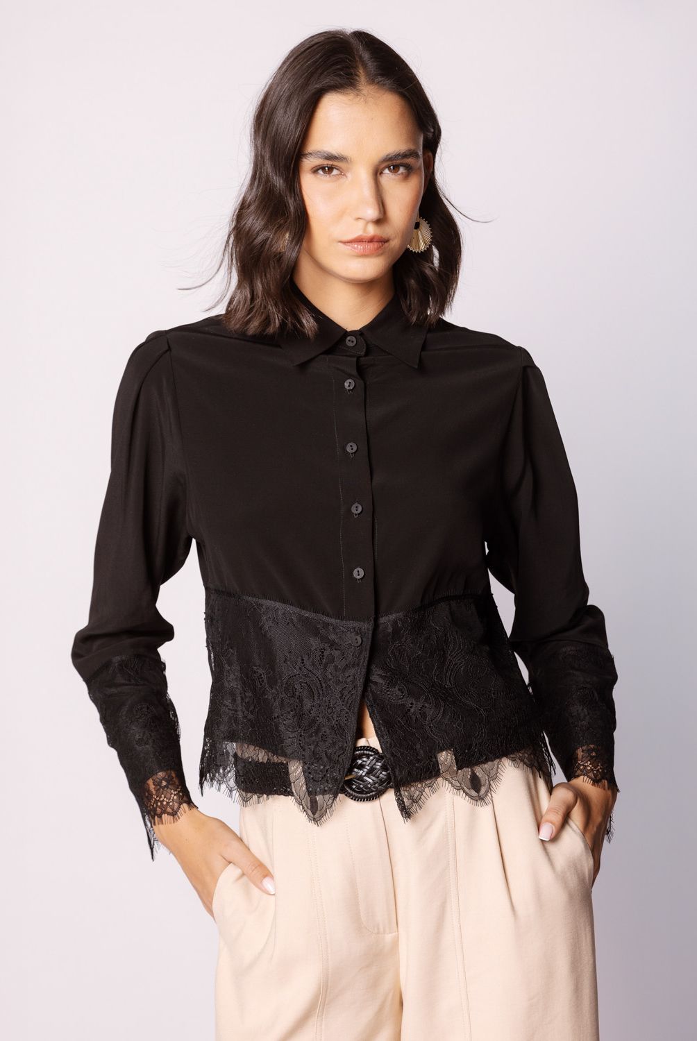 SINGOLARE - Blusa Hetti Mujer Singolare