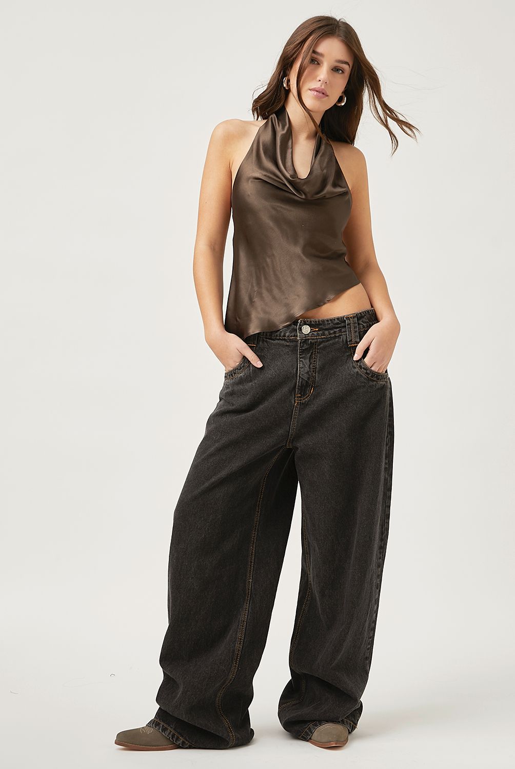 FALABELLA - Jeans 1998 Wide Leg Tiro Medio x Paula Fernandez