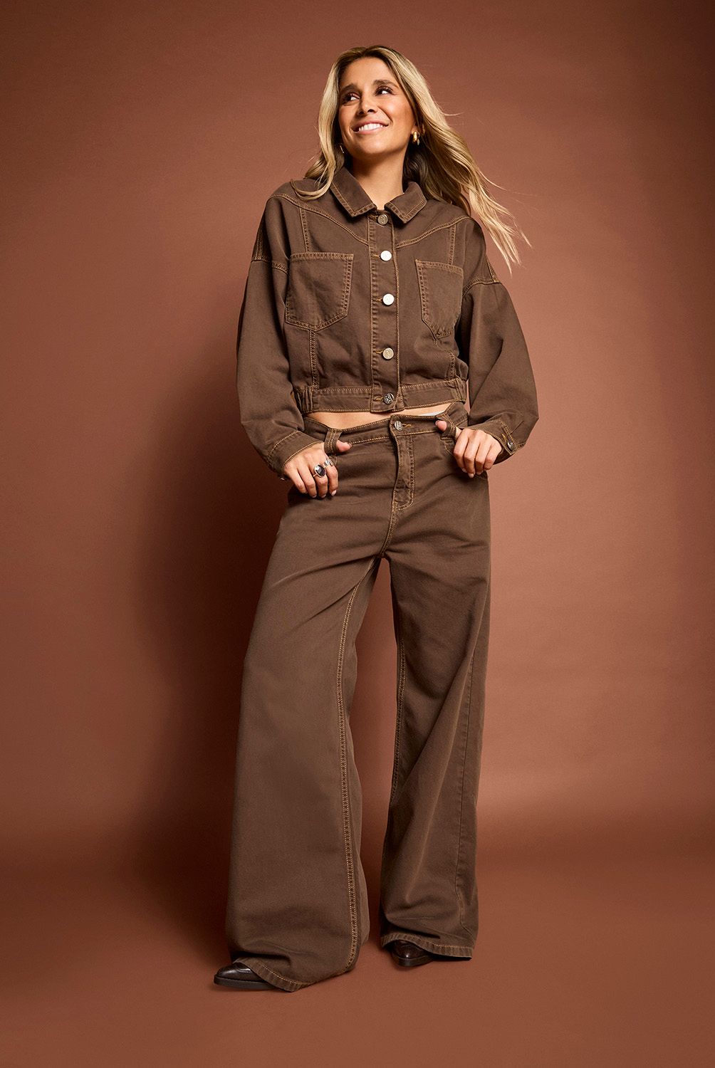 FALABELLA - Jeans 1998 Wide Leg Tiro Medio x Paula Fernandez