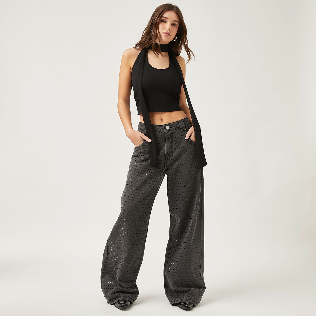 FALABELLA - Jeans 1998 Wide Leg Tiro Medio x Paula Fernandez
