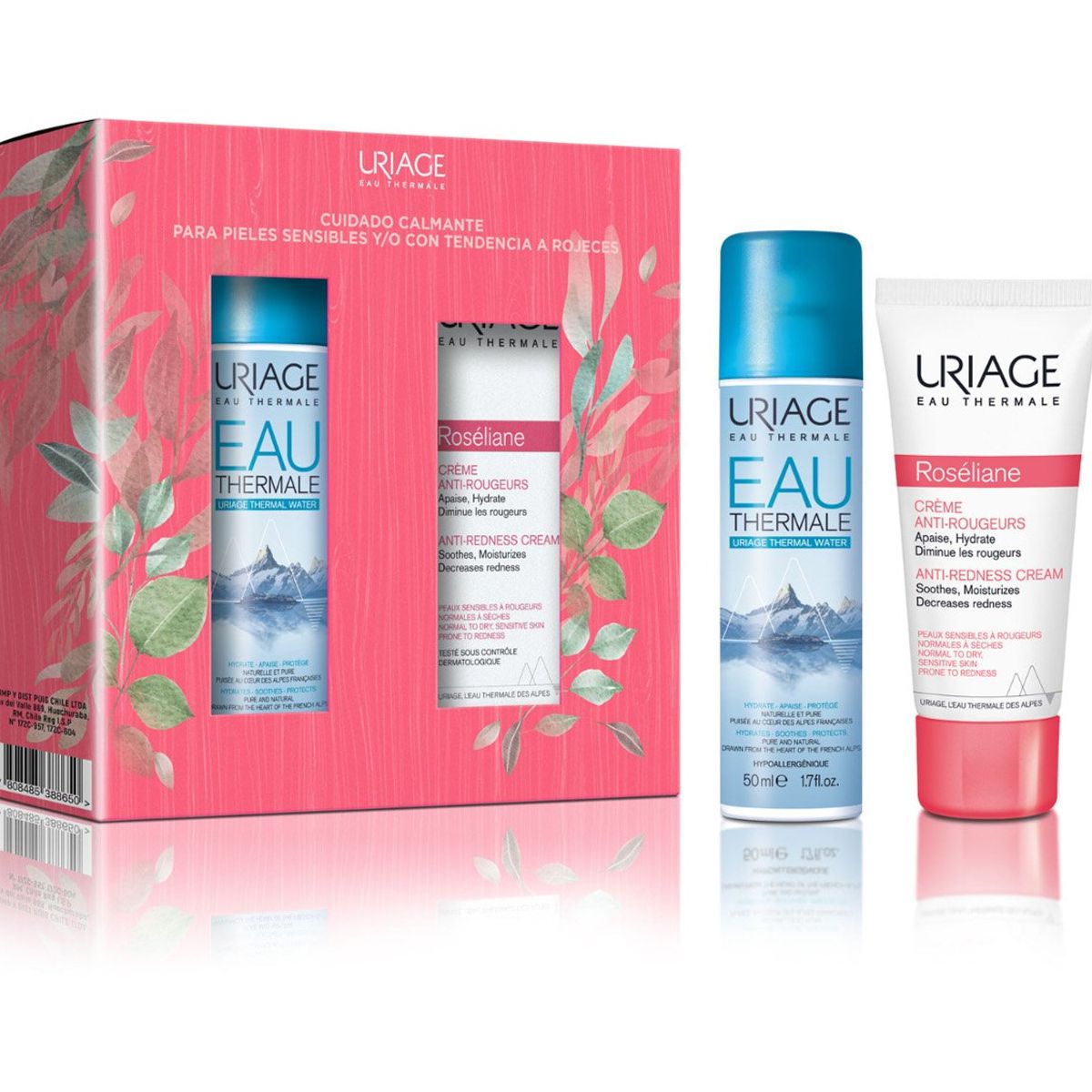 URIAGE - Set Roséliane Crema Anti-rojeces + Agua Termal 50ml Uriage