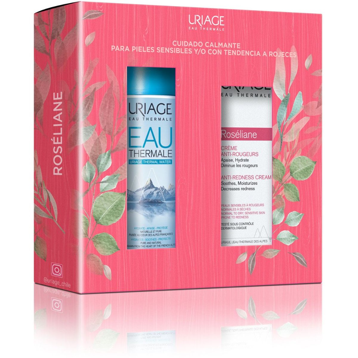 URIAGE - Set Roséliane Crema Anti-rojeces + Agua Termal 50ml Uriage