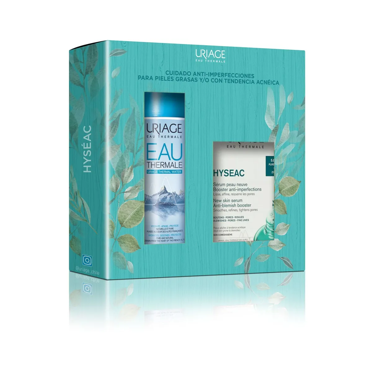 URIAGE - Set Hyséac Serum Booster Anti-imperfecciones + Agua Termal 50ml Uriage