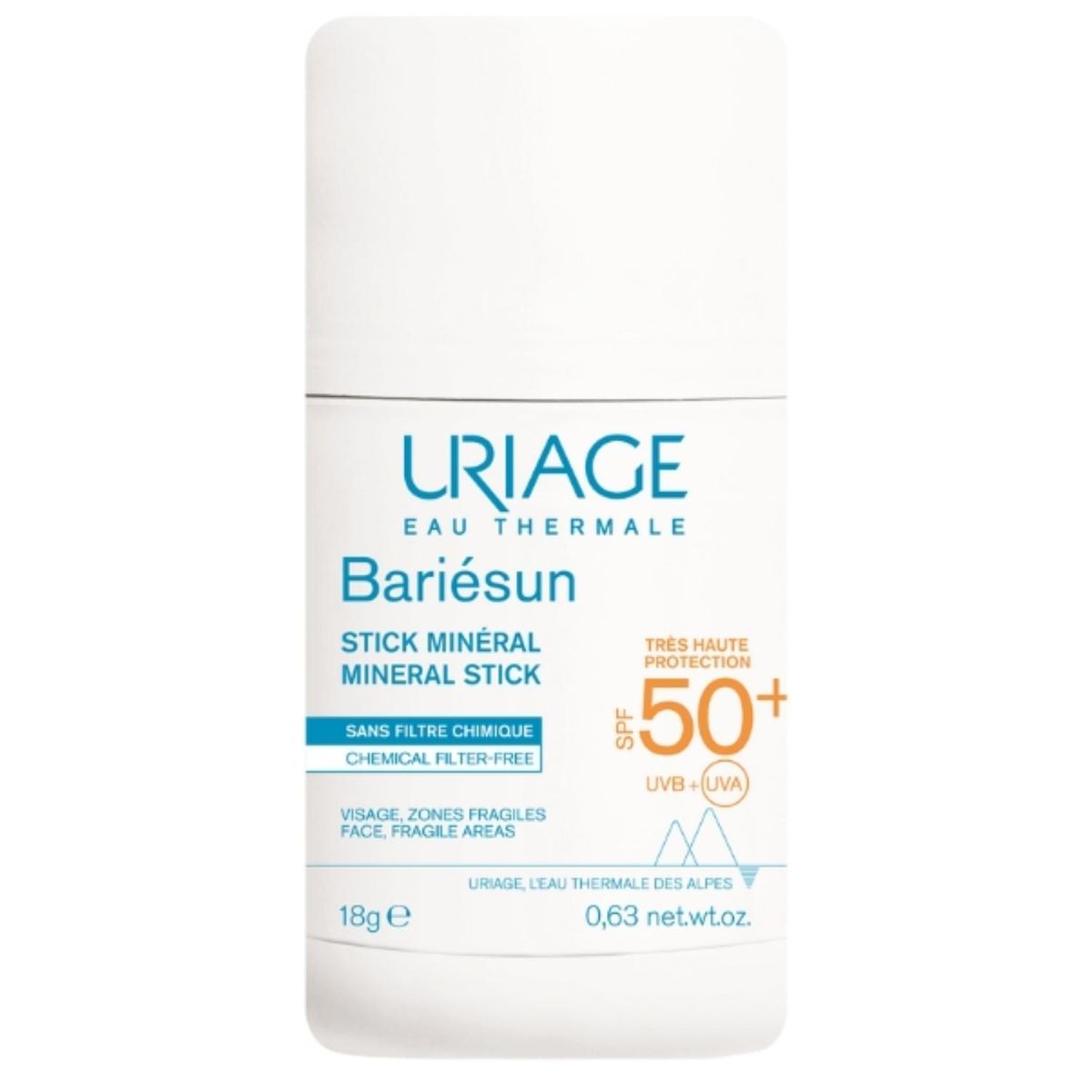 URIAGE - Protector Solar Stick Mineral SPF50+Bariésun 18g Uriage