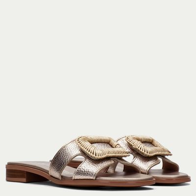 Imagen 2 del producto Sandalia Mujer Cuero Beige