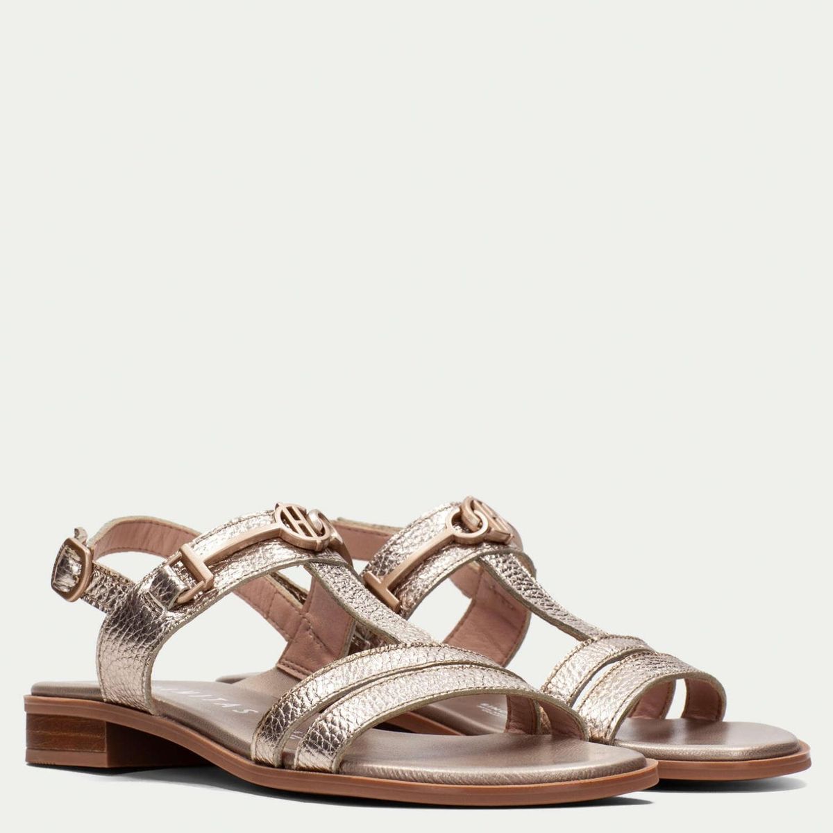 HISPANITAS - Sandalia Mujer Beige Hispanitas