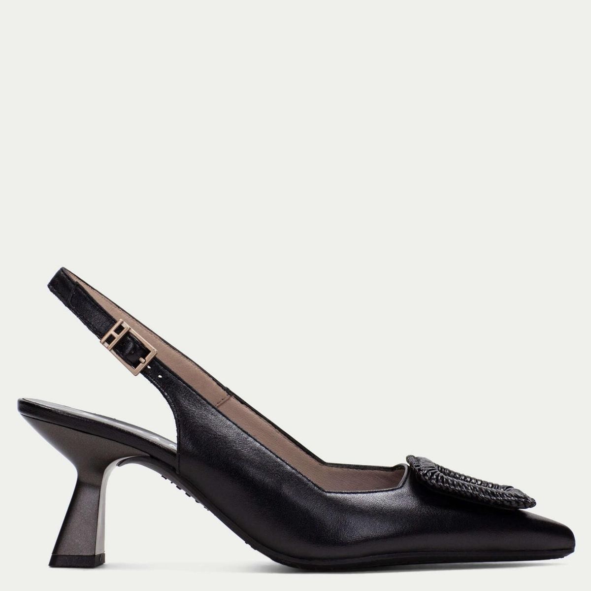 HISPANITAS - Zapato Formal Mujer Cuero Negro Hispanitas