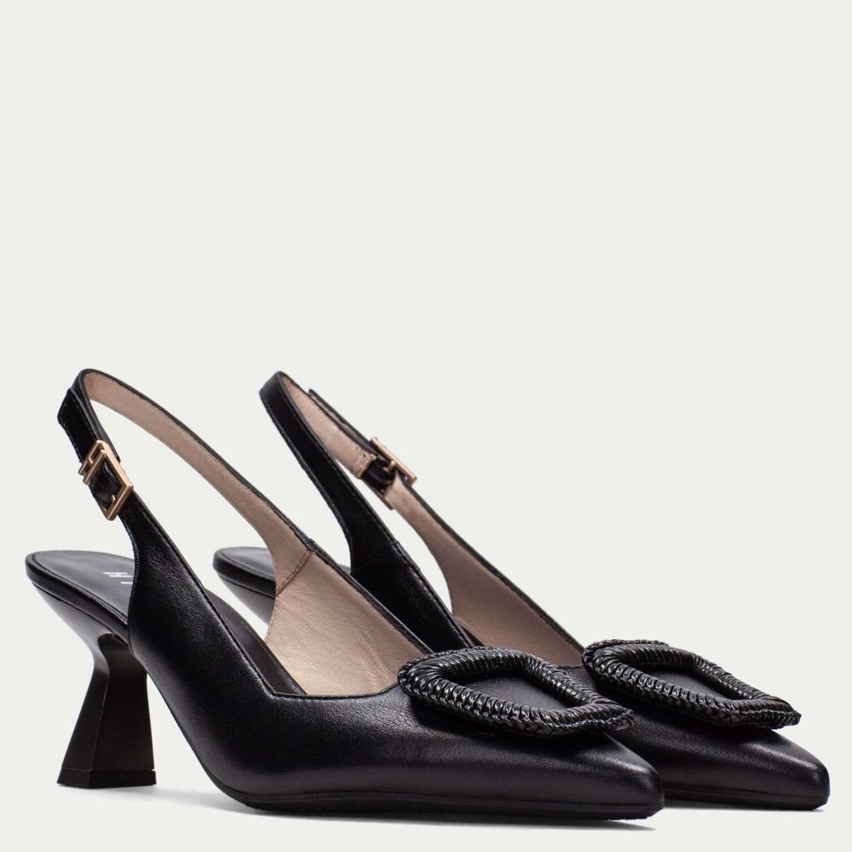 HISPANITAS - Zapato Formal Mujer Cuero Negro Hispanitas