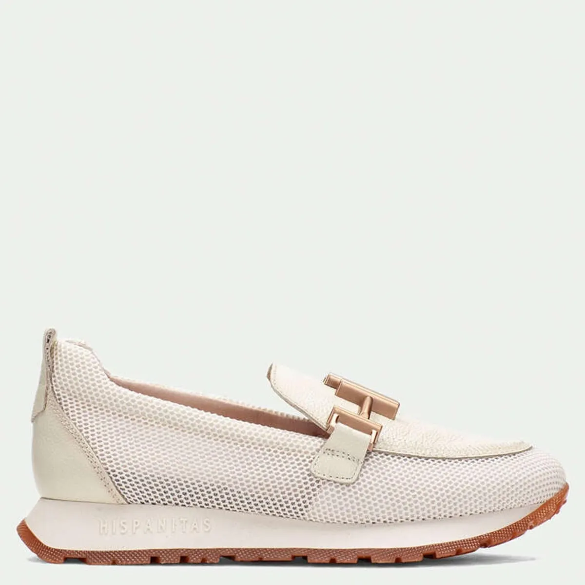 HISPANITAS - Zapato Casual Mujer Blanco Hispanitas