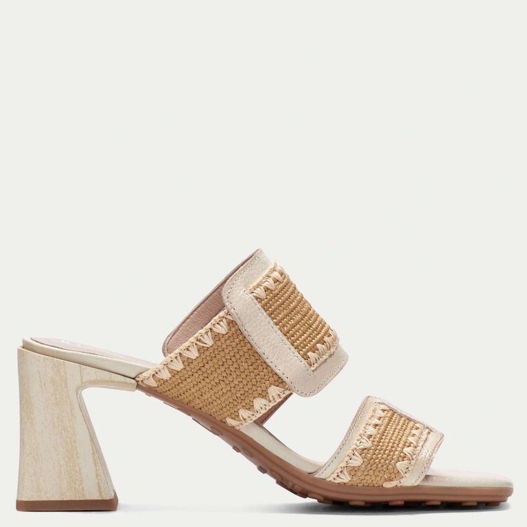 HISPANITAS Sandalia Mujer Cuero Blanco