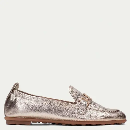 HISPANITAS - Ballerina Mujer Cuero Beige