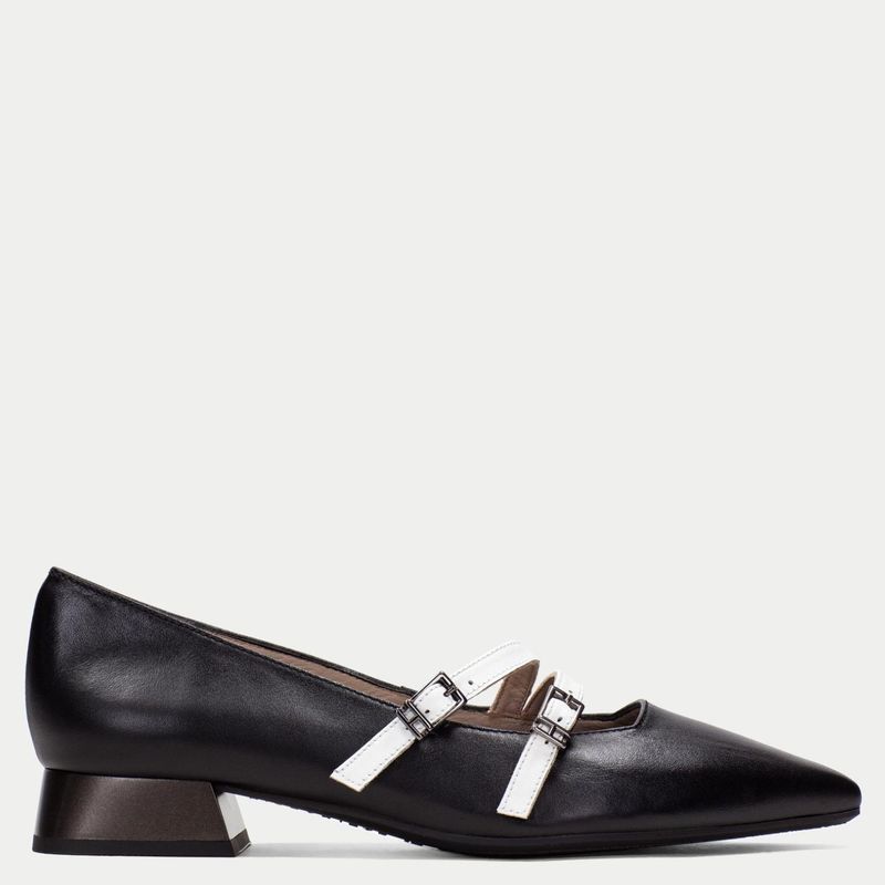 HISPANITAS - Zapato Casual Mujer Cuero Blanco Hispanitas