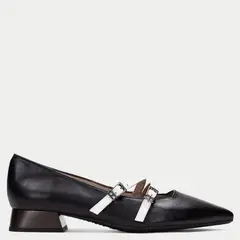 HISPANITAS - Zapato Casual Mujer Cuero Blanco