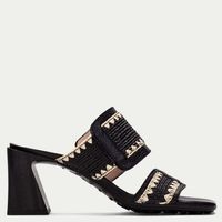 Sandalia Mujer Negro