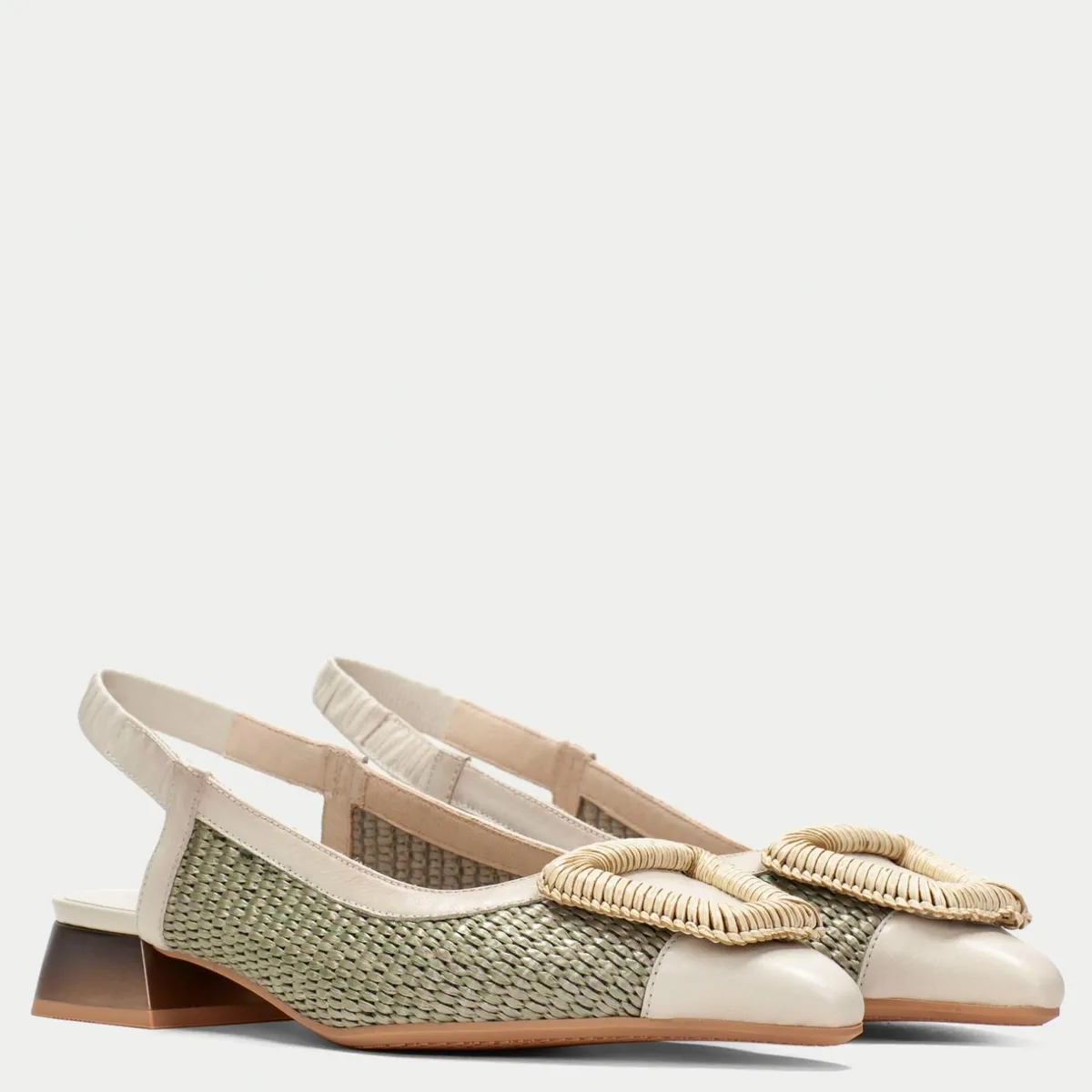 HISPANITAS - Zapato Casual Mujer Verde Hispanitas