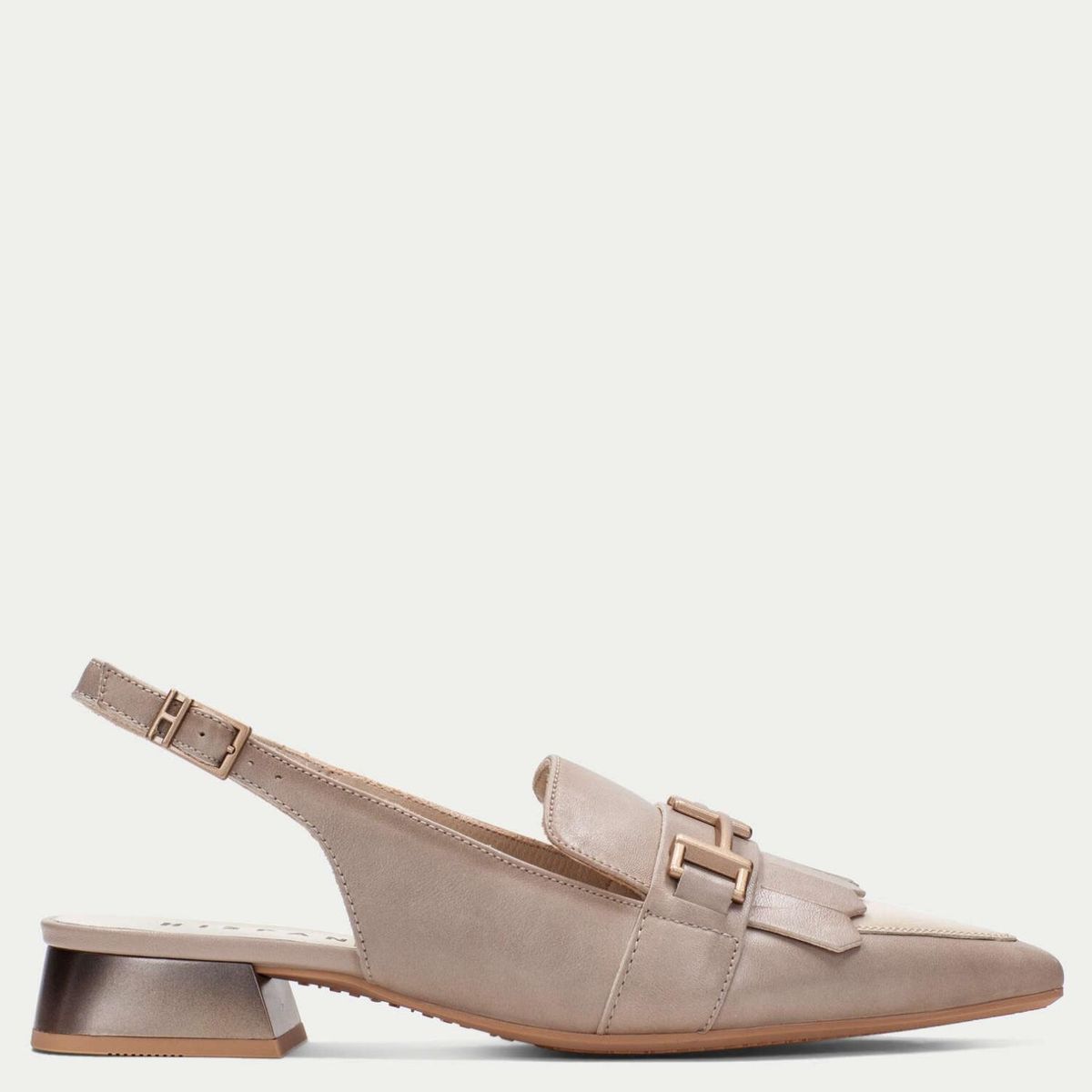 HISPANITAS - Zapato Casual Mujer Cuero Café Hispanitas