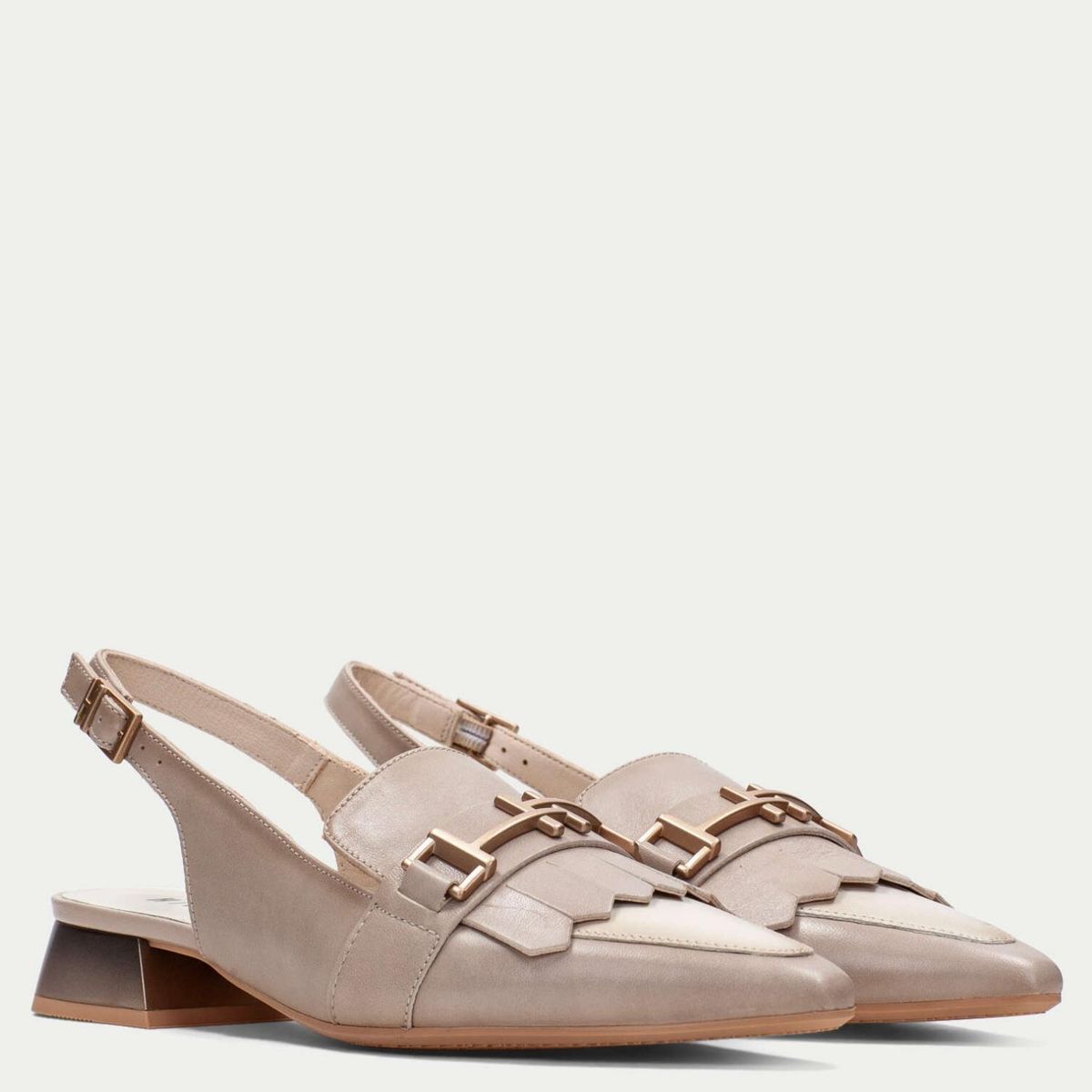 HISPANITAS - Zapato Casual Mujer Cuero Café Hispanitas