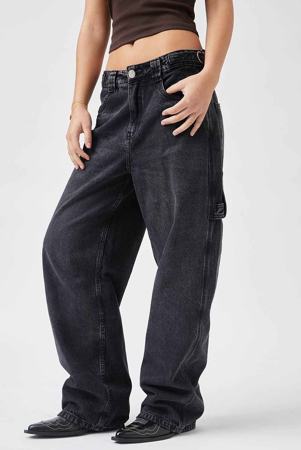 FALABELLA - Jeans Balloon Tiro Medio x Paula Fernandez