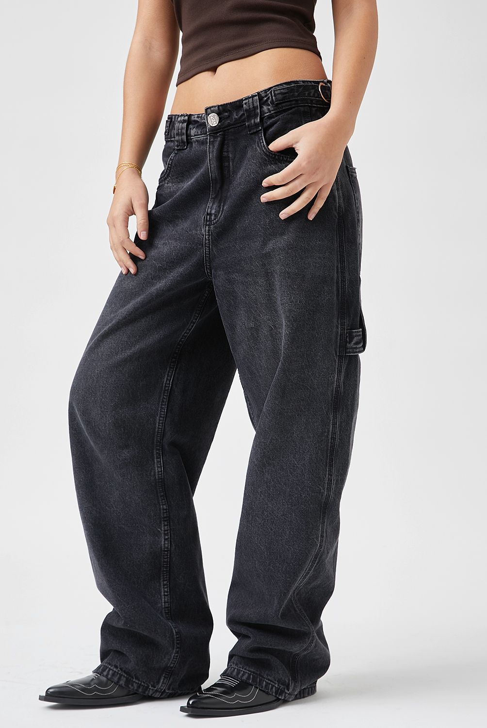 FALABELLA - Jeans Balloon Tiro Medio x Paula Fernandez