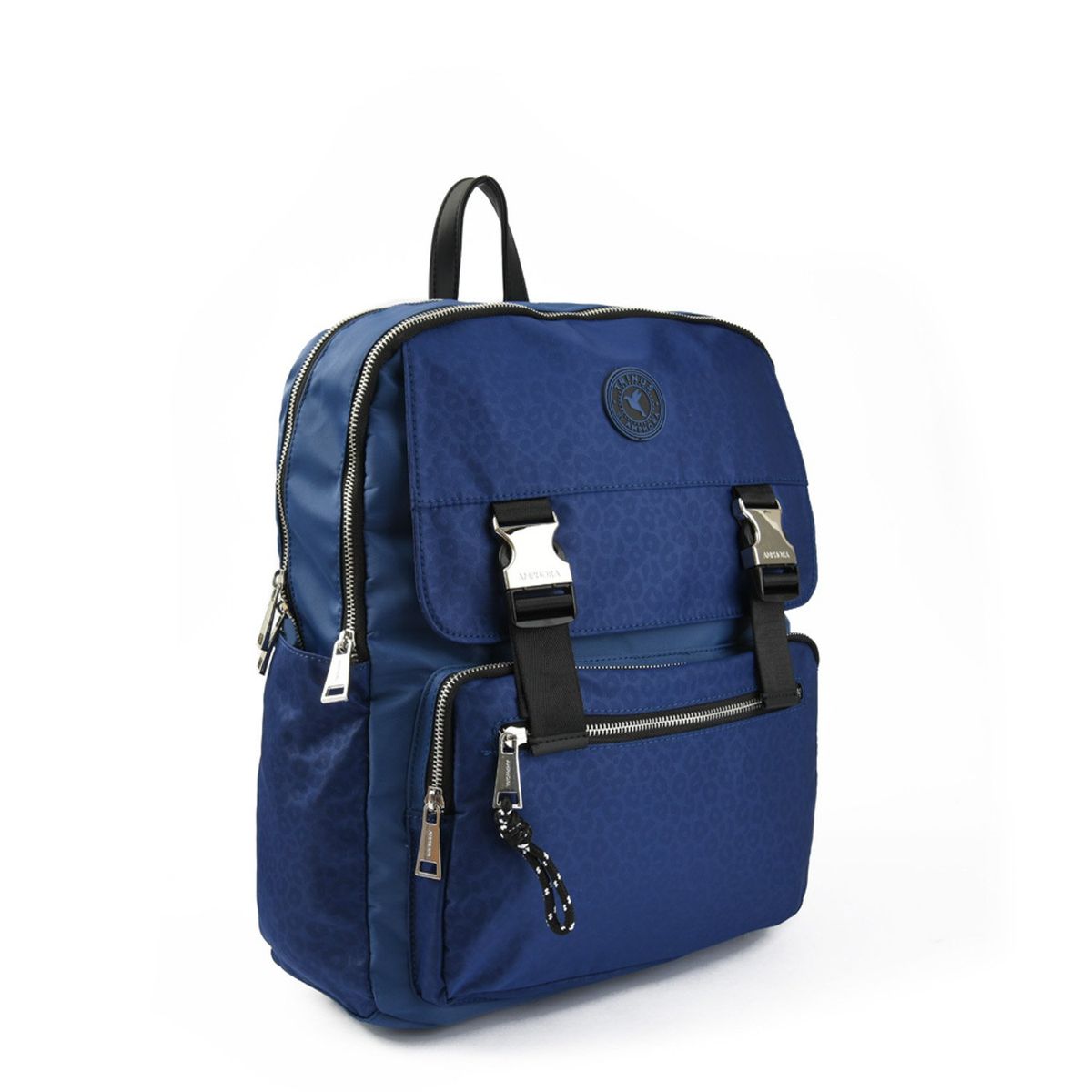 TRINUS - Mochila Porta Notebook College Grande Azul Trinus