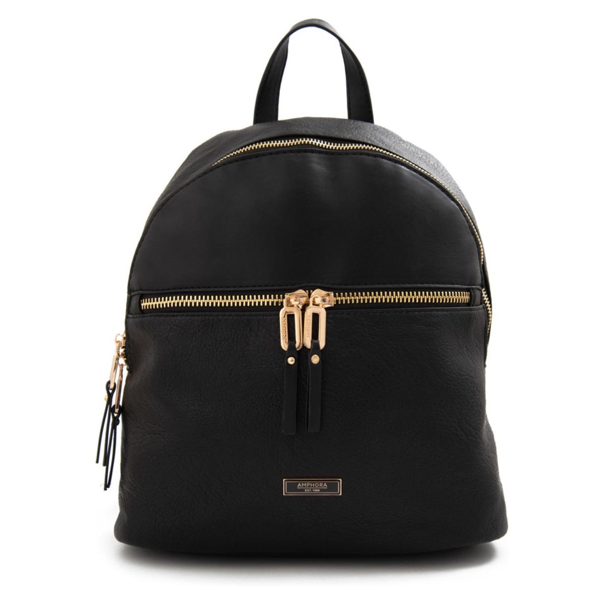 AMPHORA - Mochila Mediana Benin Negro Amphora