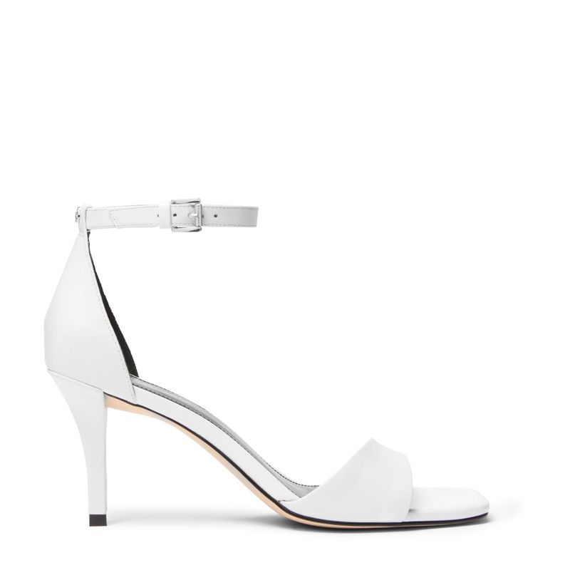 MICHAEL KORS - Sandalia Mujer Cuero Gris Michael Kors