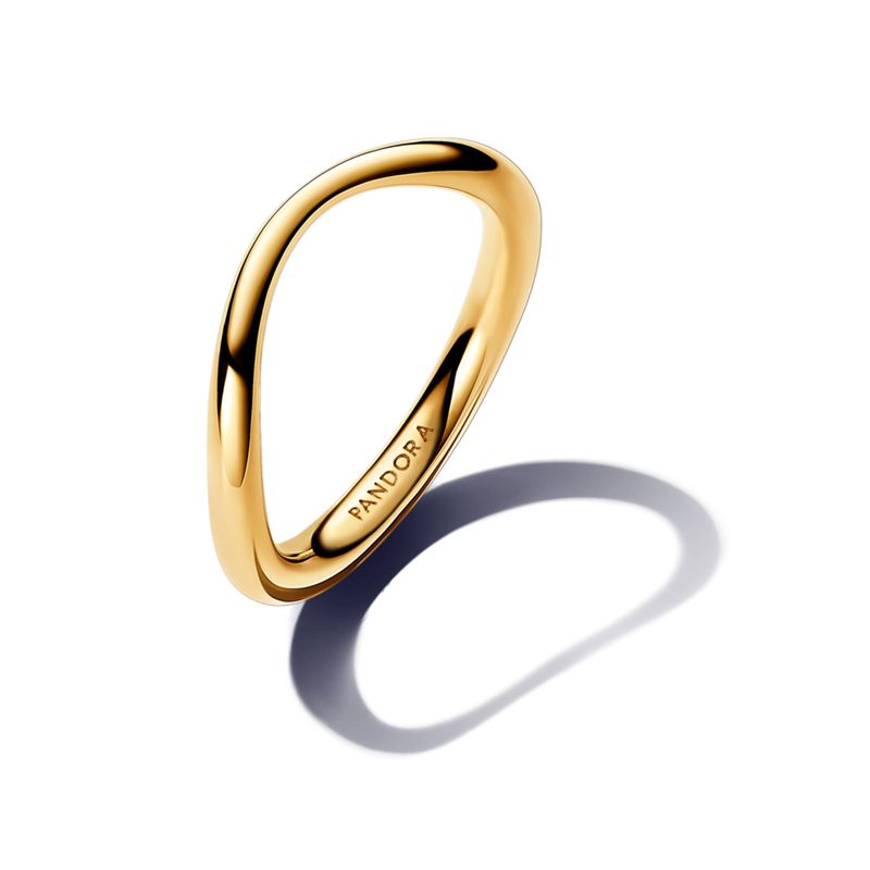 PANDORA - Anillo Banda Forma Orgánica Mujer Pandora