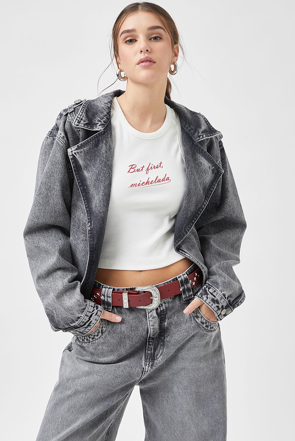 FALABELLA - Chaqueta Jeans x Paula Fernandez