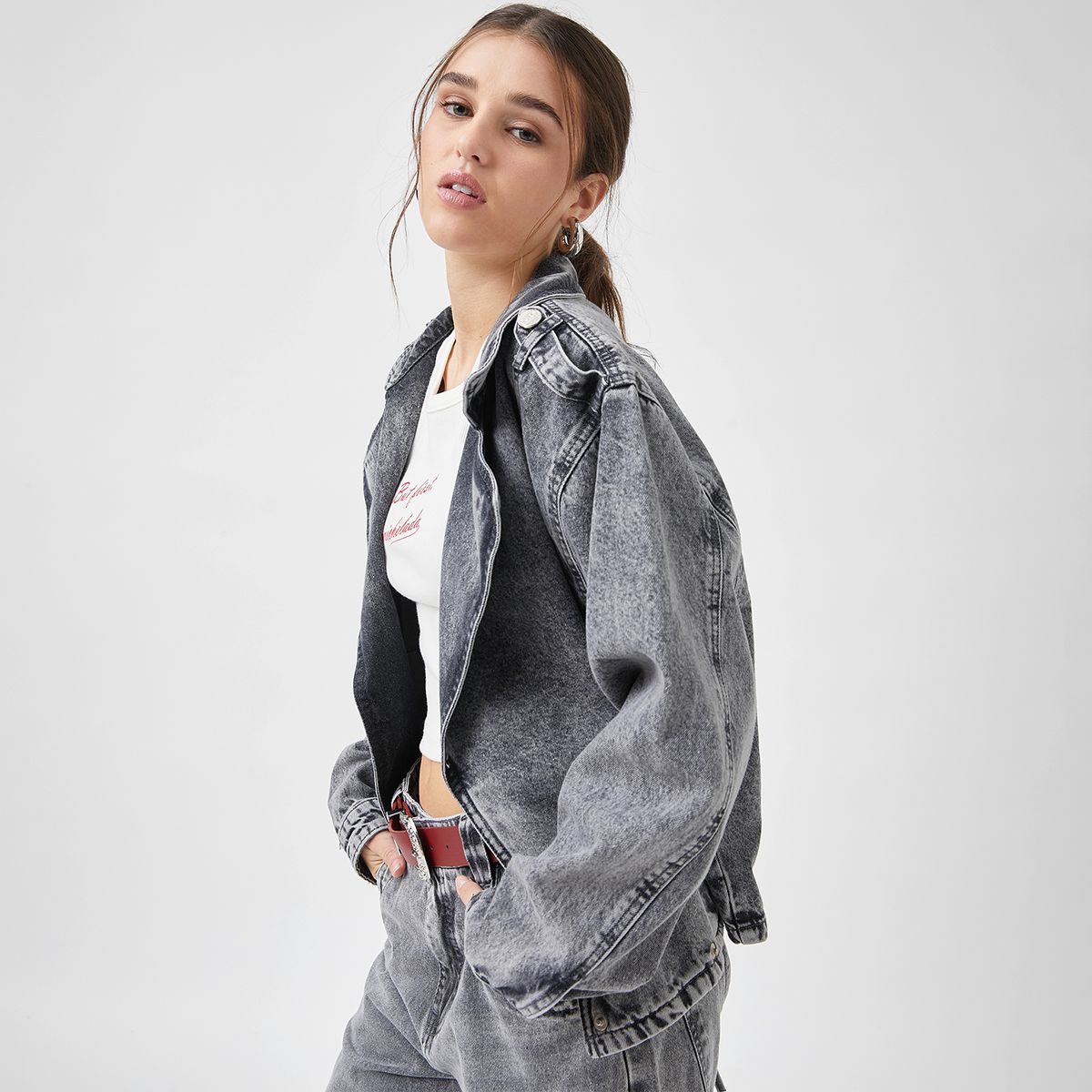 FALABELLA - Chaqueta Jeans x Paula Fernandez