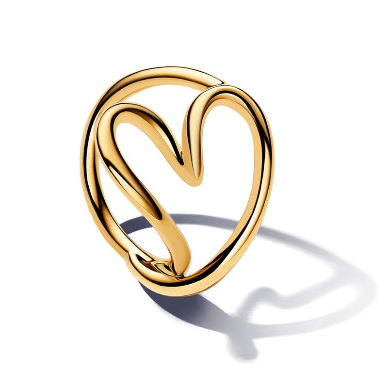 PANDORA - Anillo Corazón Forma Orgánica Mujer Pandora