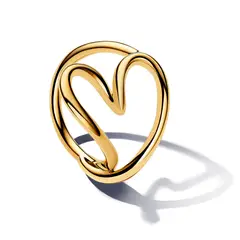 PANDORA - Anillo Corazón Forma Orgánica Mujer