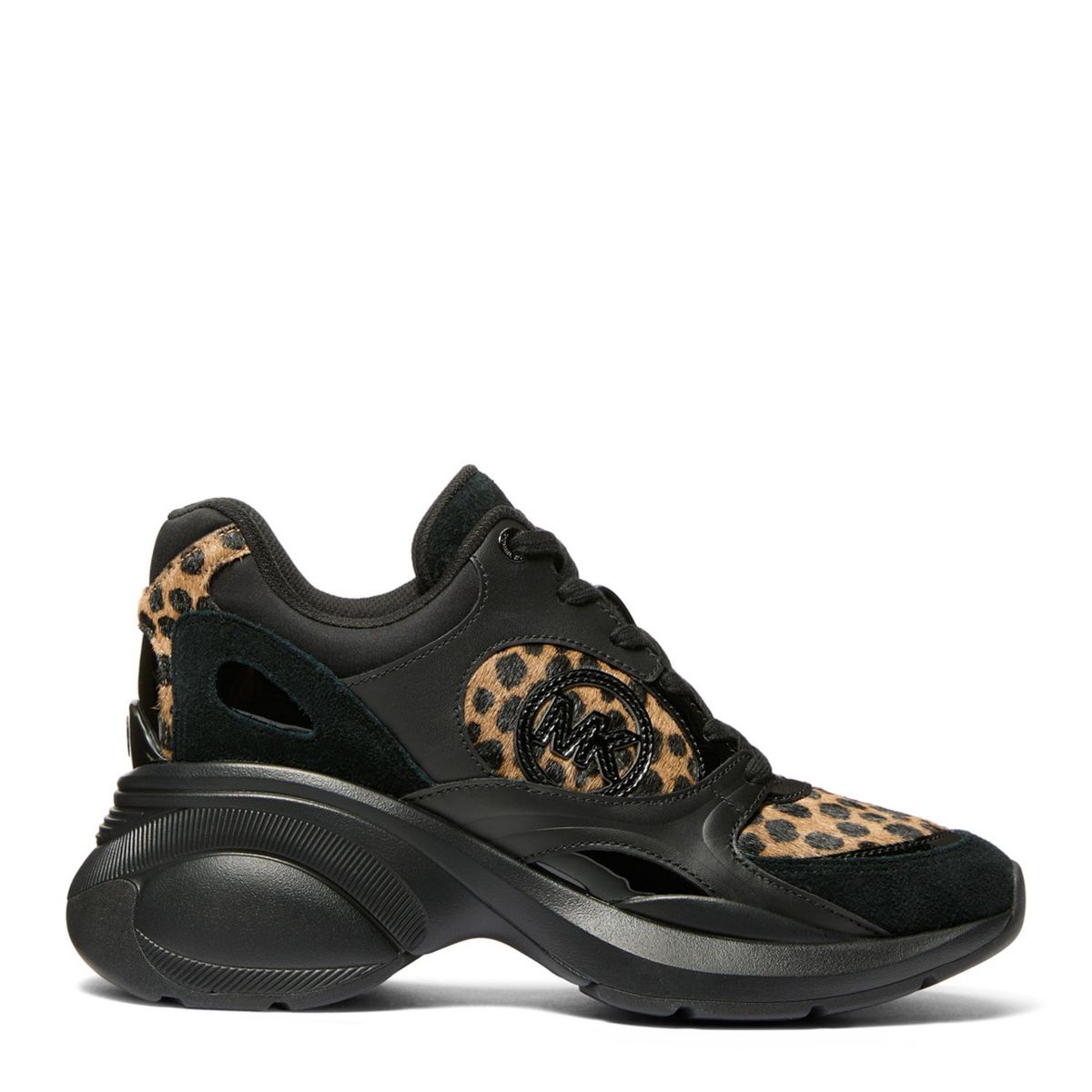 MICHAEL KORS - Zapatilla Urbana Mujer Cuero Negro Michael Kors
