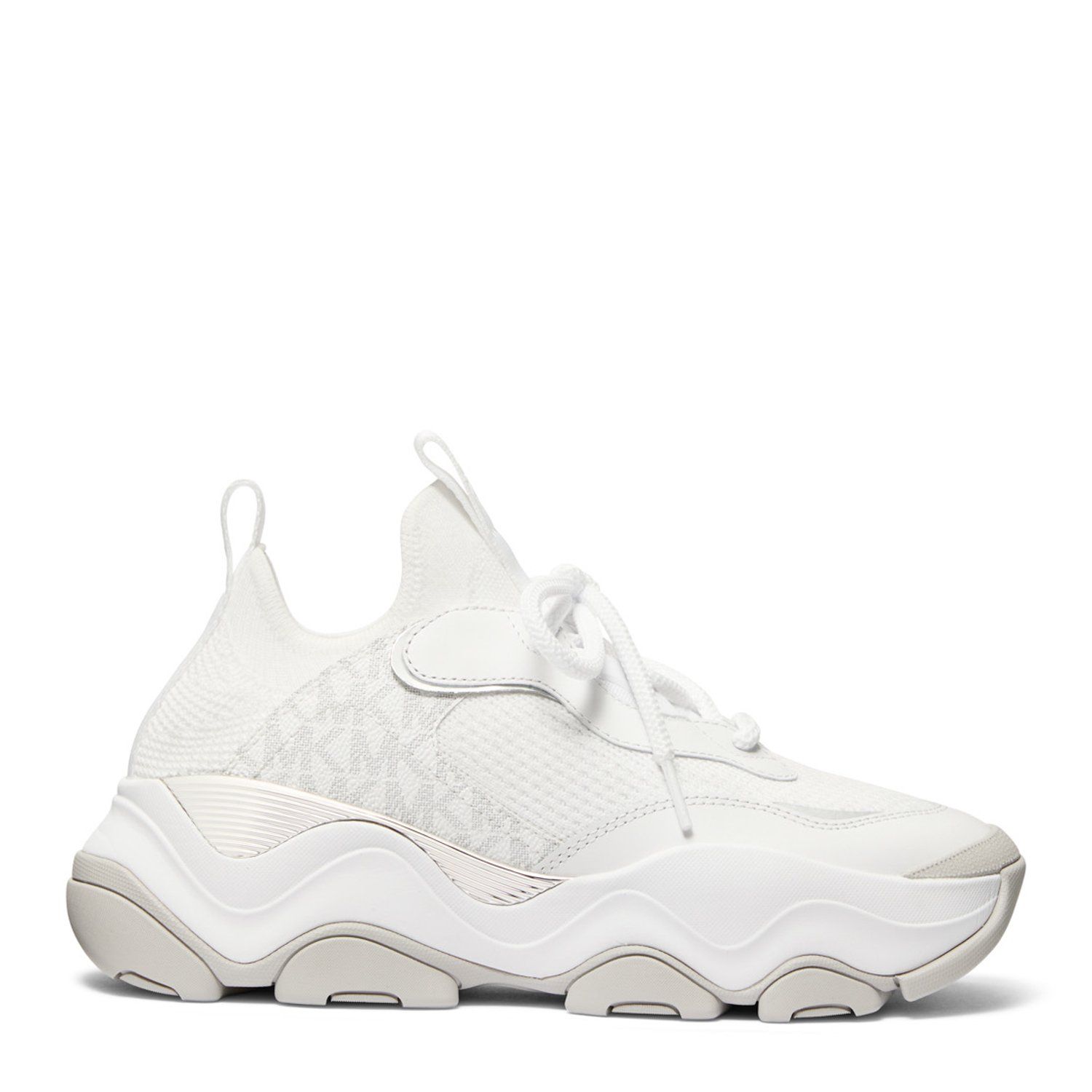 Zapatillas Michael Kors Emmett Cuero Mujer Blancas Chile De