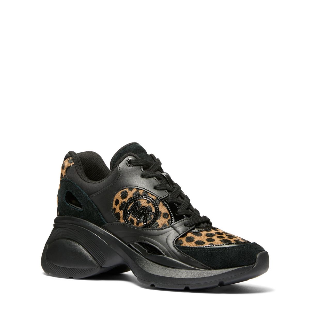 MICHAEL KORS - Zapatilla Urbana Mujer Cuero Negro Michael Kors