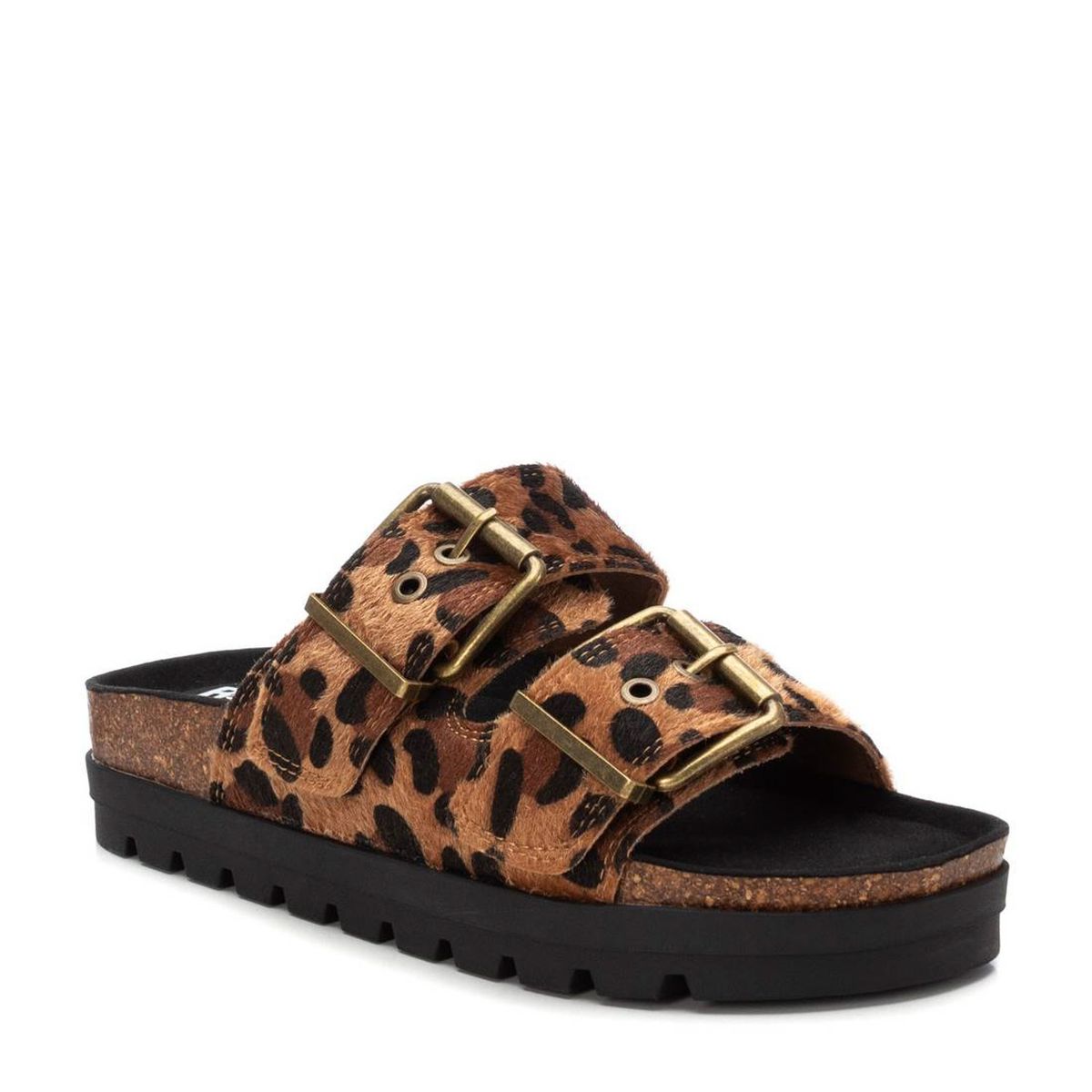 XTI - Sandalia Mujer Café Xti