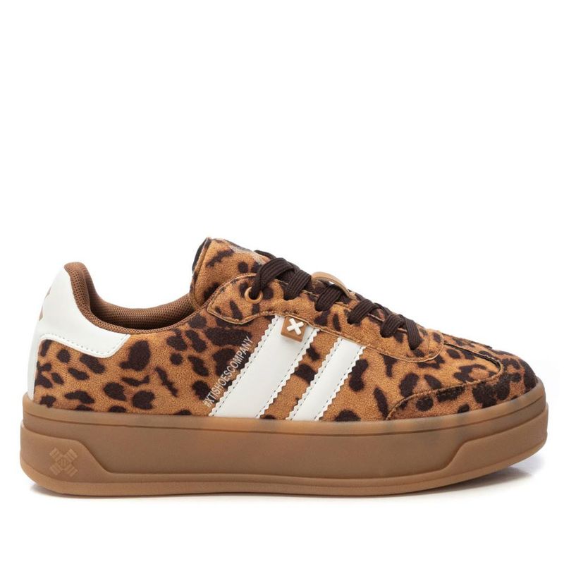 XTI - Zapatilla Urbana Mujer Animal Print Xti