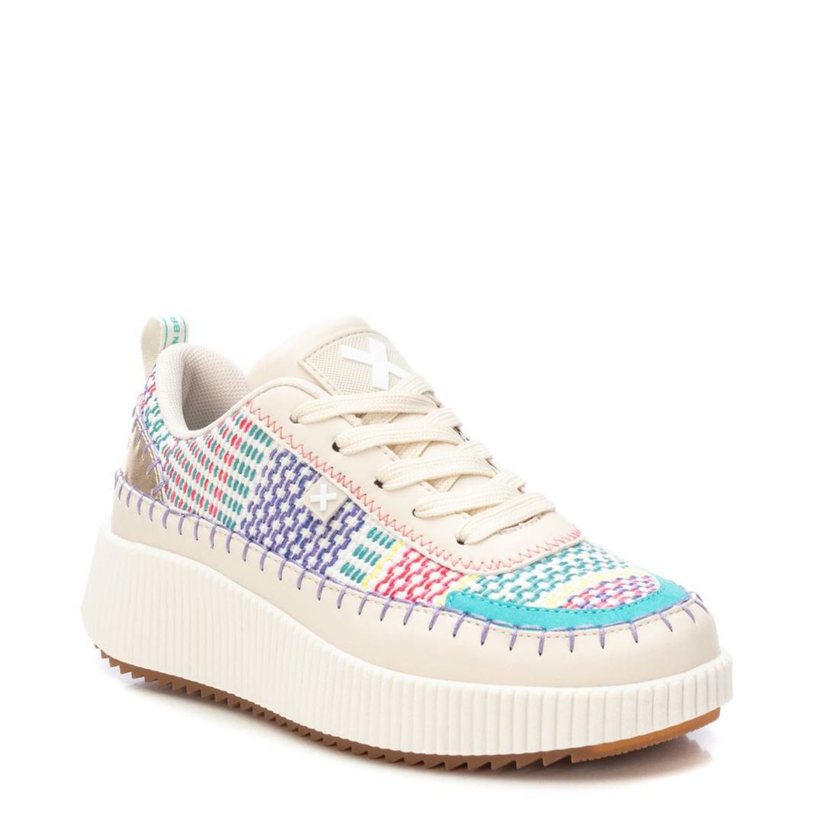 XTI - Zapatilla Urbana Mujer Turquesa Xti