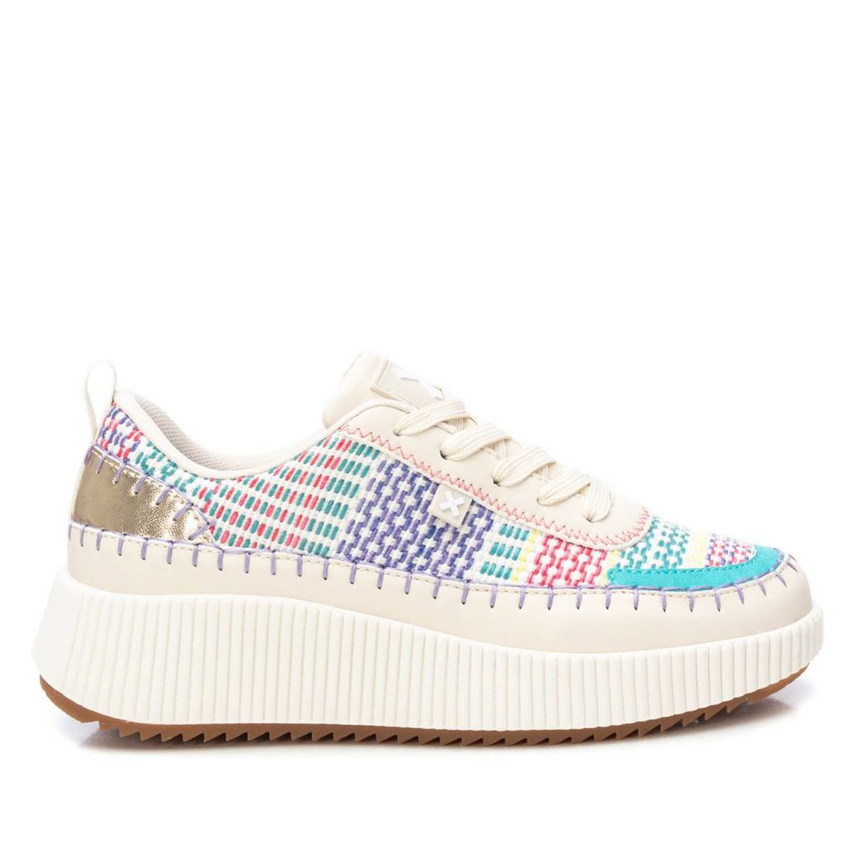 XTI - Zapatilla Urbana Mujer Turquesa Xti