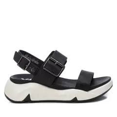XTI - Sandalia Mujer Negro