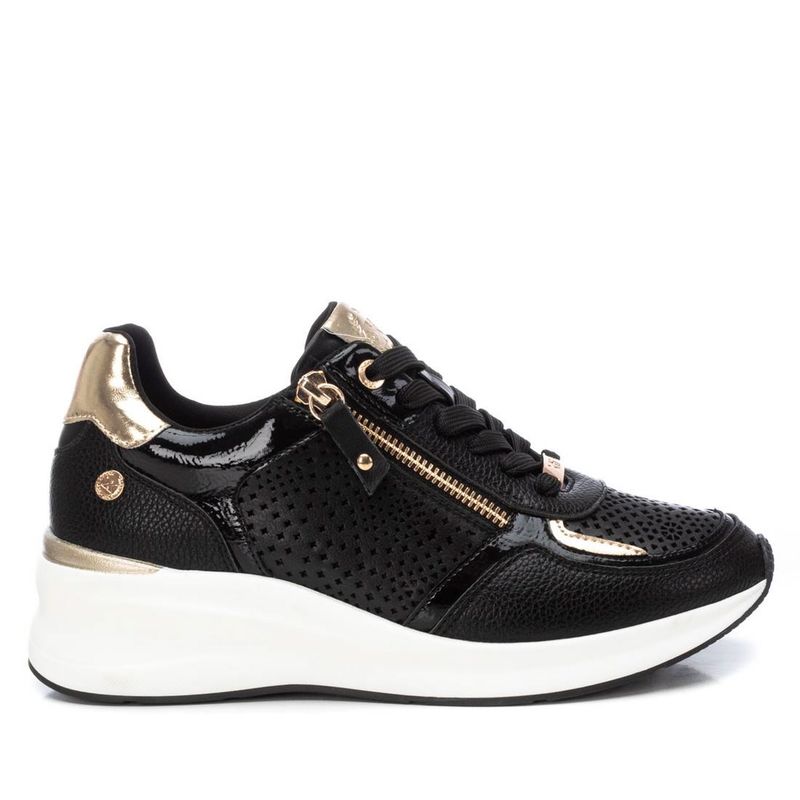 XTI - Zapatilla Urbana Mujer Negro Xti