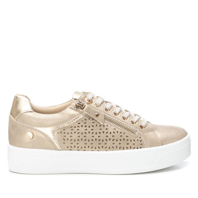 XTI - Zapatilla Urbana Mujer Dorado Xti
