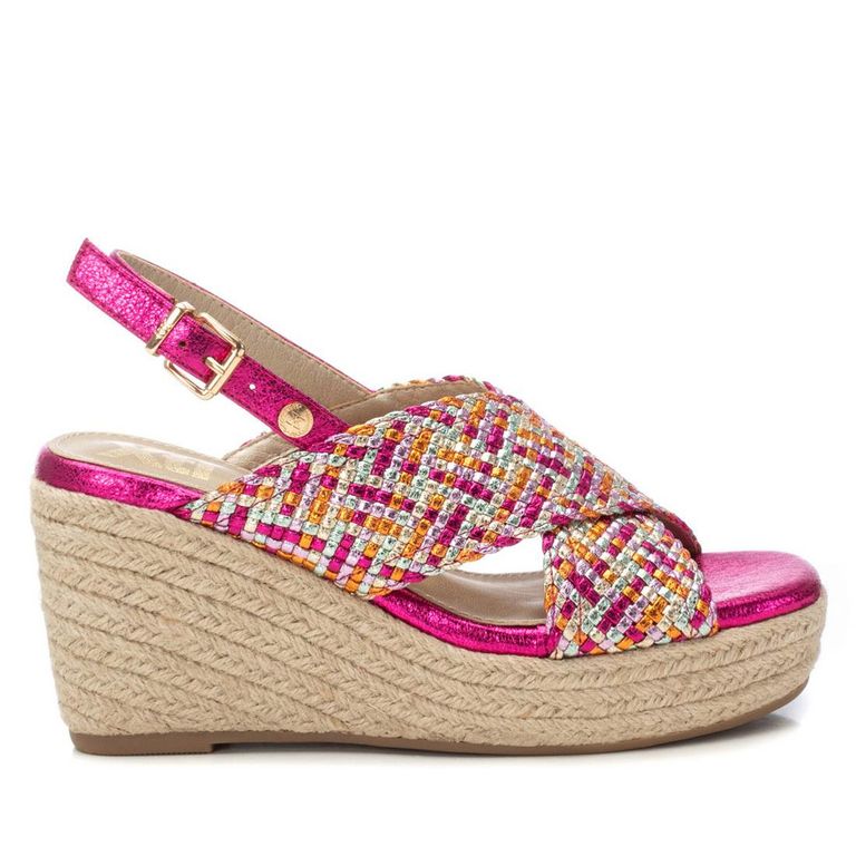 XTI Sandalia Mujer Fucsia