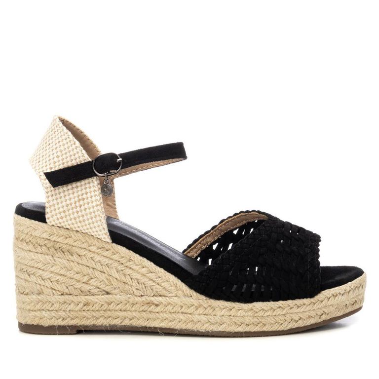 XTI Sandalia Mujer Negro