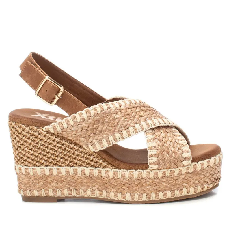 XTI - Sandalia Mujer Beige Xti