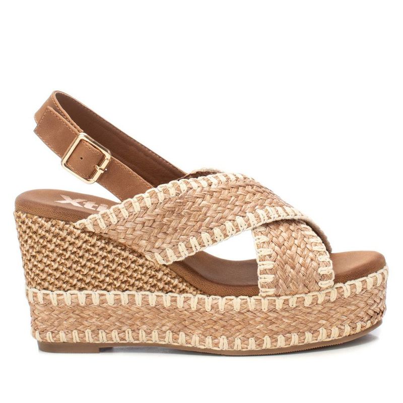 XTI - Sandalia Mujer Beige Xti