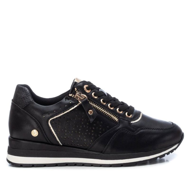 XTI - Zapatilla Urbana Mujer Negro Xti