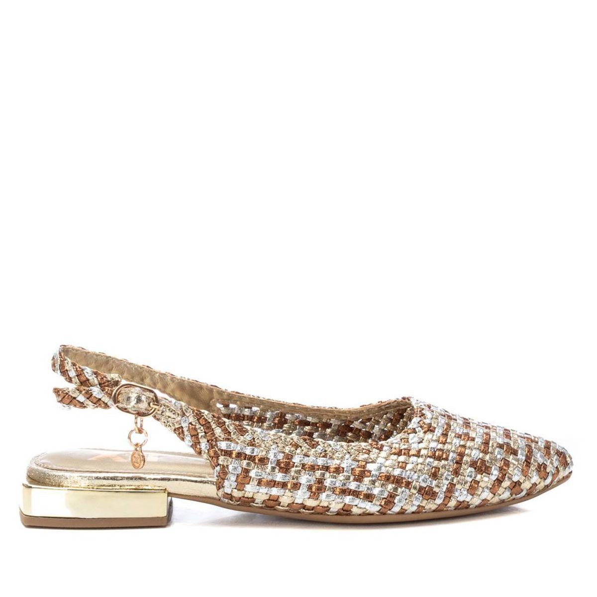 XTI - Zapato Casual Mujer Dorado Xti