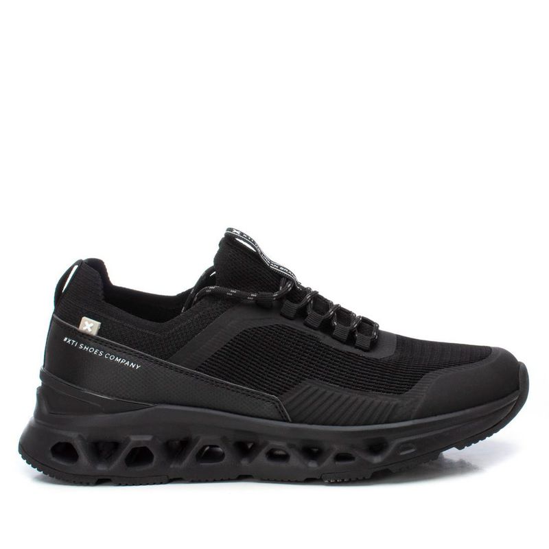 XTI - Zapatilla Urbana Mujer Negro Xti